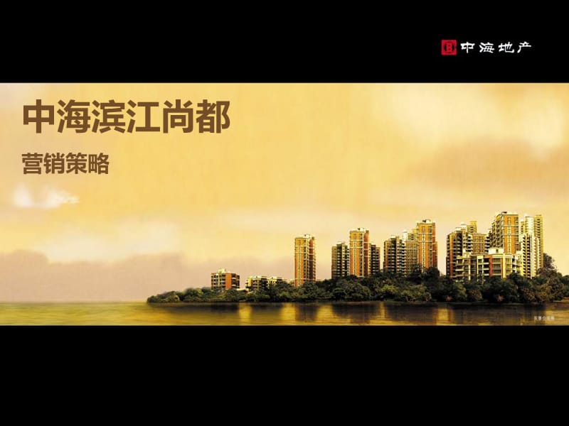 2011年中海滨江尚都项目营销策略研究报告.ppt_第1页