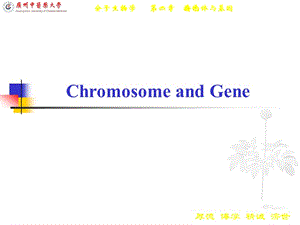 CH2-gangan-染色体与基因.ppt