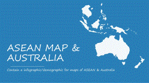ASEAN动态多彩世界地图ppt模板.pptx