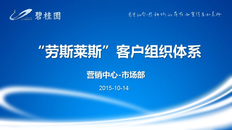 2015劳斯莱斯客户组织体系.ppt_第1页