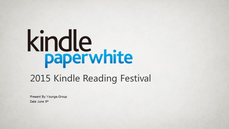 roposalforKindleReadingFestivalprepared读书节活动案.pptx_第1页