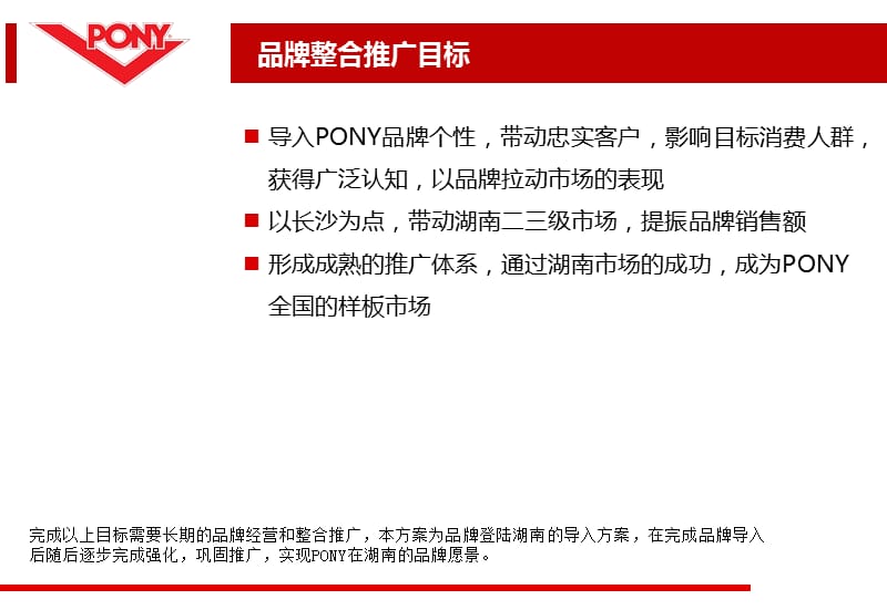 PONY湖南区域市场品牌导入整合整合推广策划方案.ppt_第2页