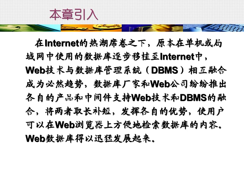 《Web数据库技术》PPT课件.ppt_第2页