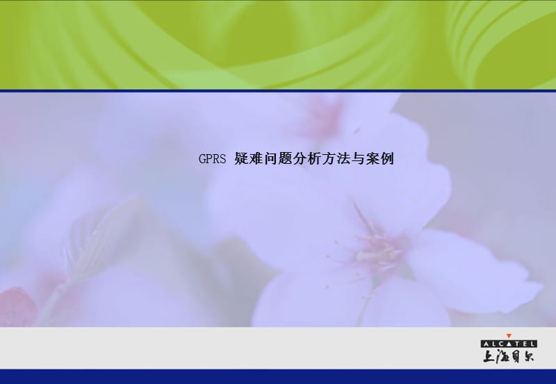 GPRS疑问题目剖析方法与案例.ppt_第1页