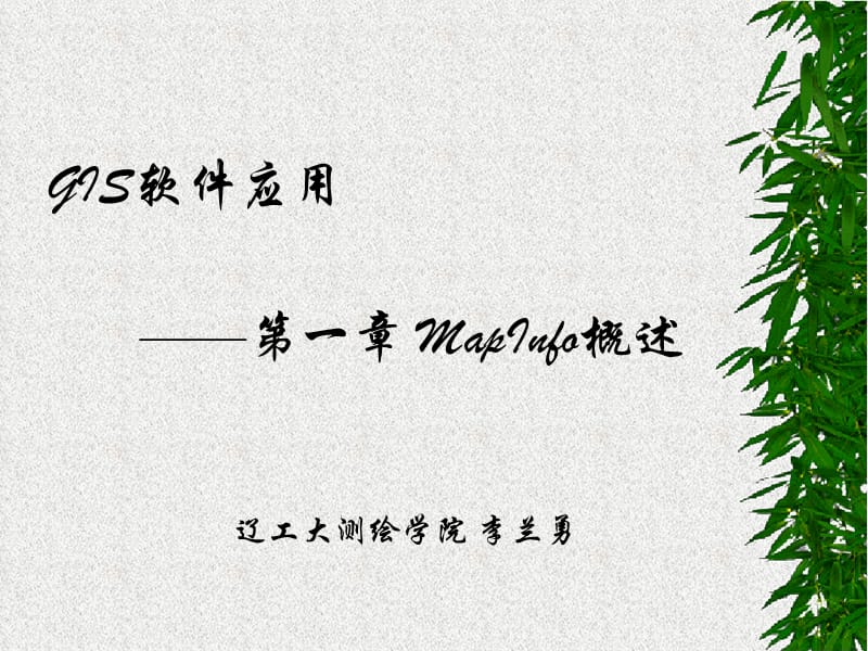 《MapInfo概论》PPT课件.ppt_第3页