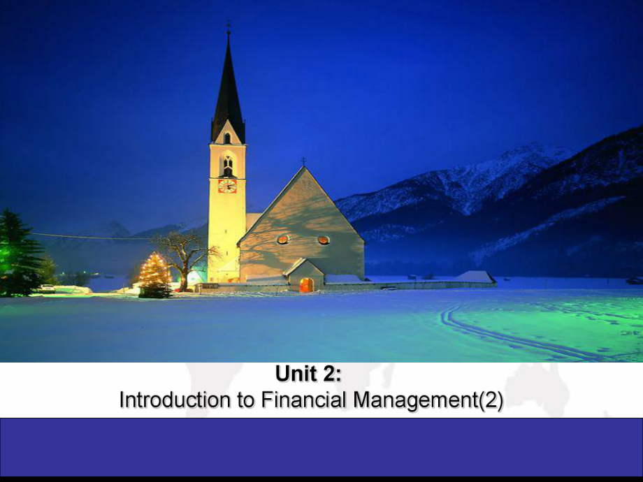 《财务管理专业英语》PPT课件.ppt_第1页