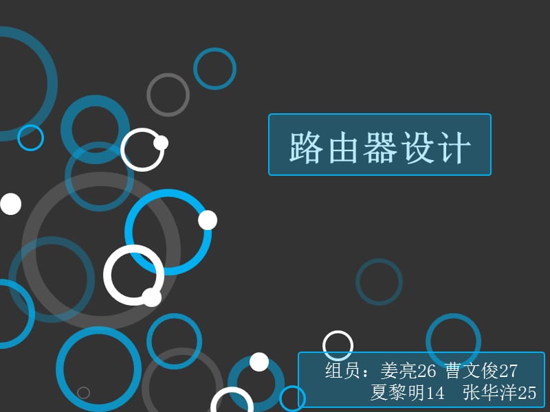 仿生路由器设计报告书.ppt_第1页