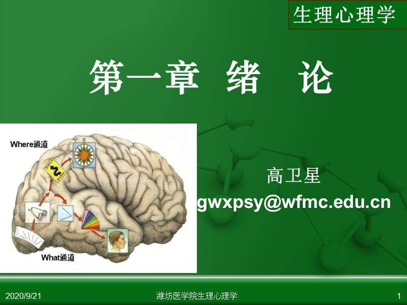 《生理心理學緒論》PPT課件.ppt_第1頁