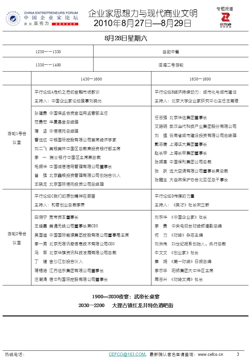 云南大理夏季高峰会日程ppt模板.ppt_第3页