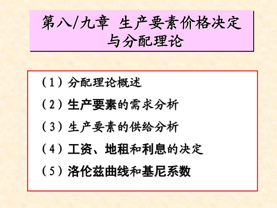 微观经济学第八、九章.ppt_第1页