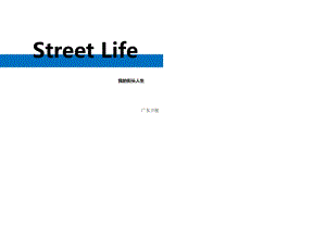 广东卫视StreetLife(我的街头人生)栏目策划方案.ppt