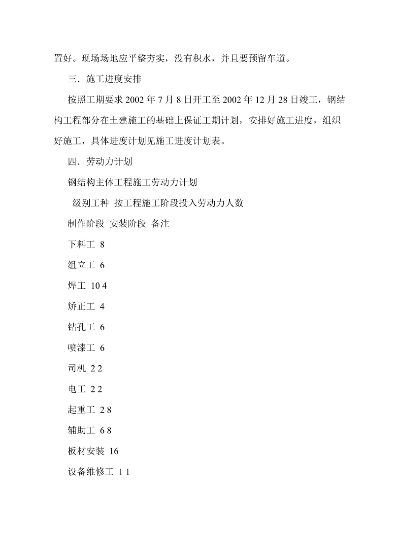 购物中心工程钢结构施工组织设计方案_第2页