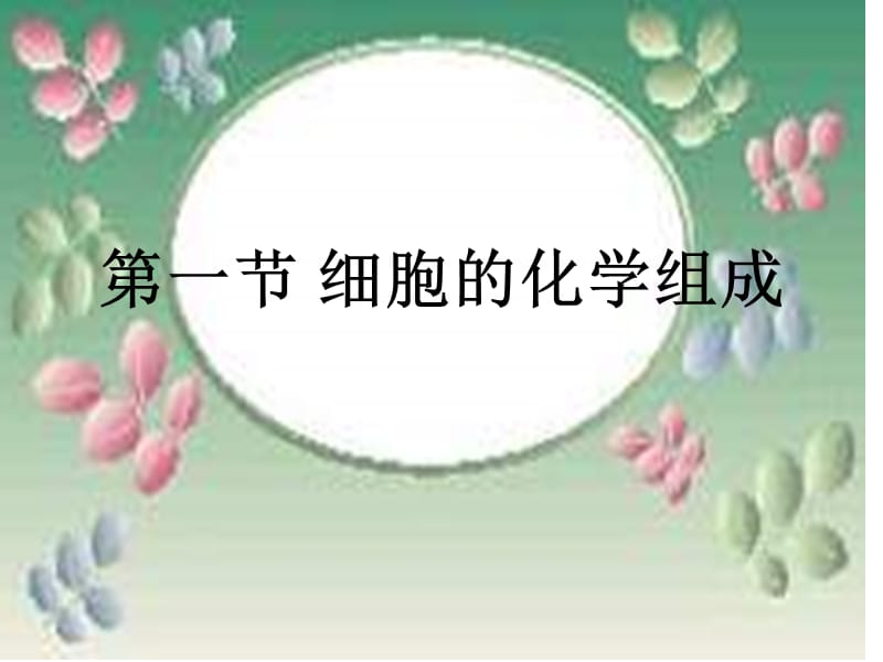 细胞的化学组成课件.ppt_第1页