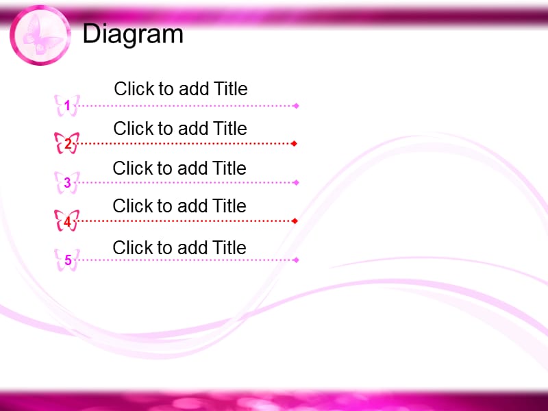 粉红蝶舞风格的PPT模板.ppt_第3页