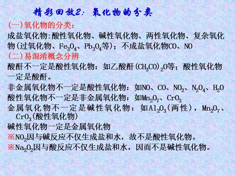 高考化学前五章24个知识点精彩回放.ppt_第3页