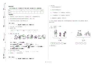 2019年實(shí)驗(yàn)小學(xué)一年級(jí)數(shù)學(xué)【下冊(cè)】每周一練試題D卷 上海教育版.doc