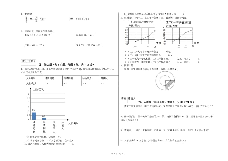 2019年实验小学小升初数学能力提升试题C卷 长春版（附解析）.doc_第2页