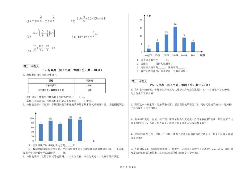 2019年实验小学小升初数学全真模拟考试试题D卷 豫教版（附解析）.doc_第2页