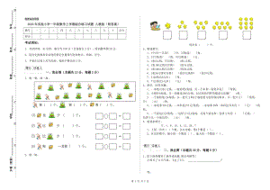 2020年實(shí)驗(yàn)小學(xué)一年級(jí)數(shù)學(xué)上學(xué)期綜合練習(xí)試題 人教版（附答案）.doc