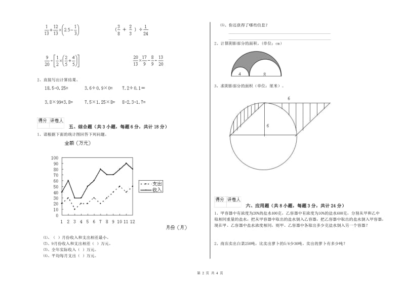 2020年实验小学小升初数学综合练习试题A卷 沪教版（附解析）.doc_第2页