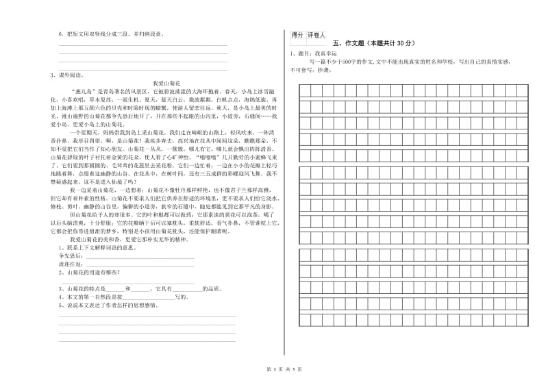 四川省小升初语文强化训练试题 附解析.doc_第3页