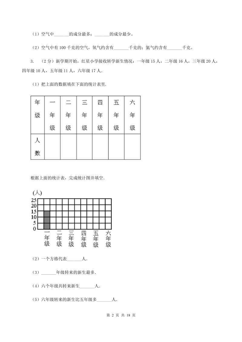 沪教版2019-2020学年六年级上册专项复习七：扇形统计图的应用.doc_第2页