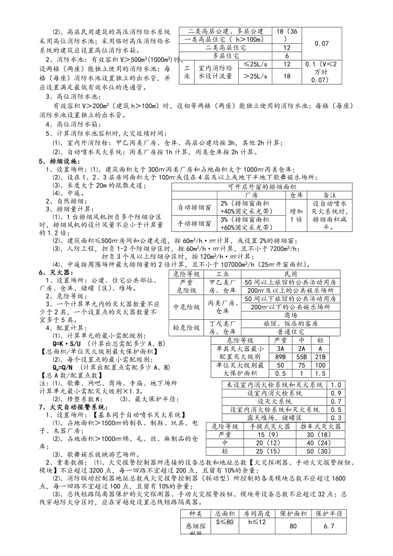 注册消防工程师《案例分析》知识点汇总.doc_第3页