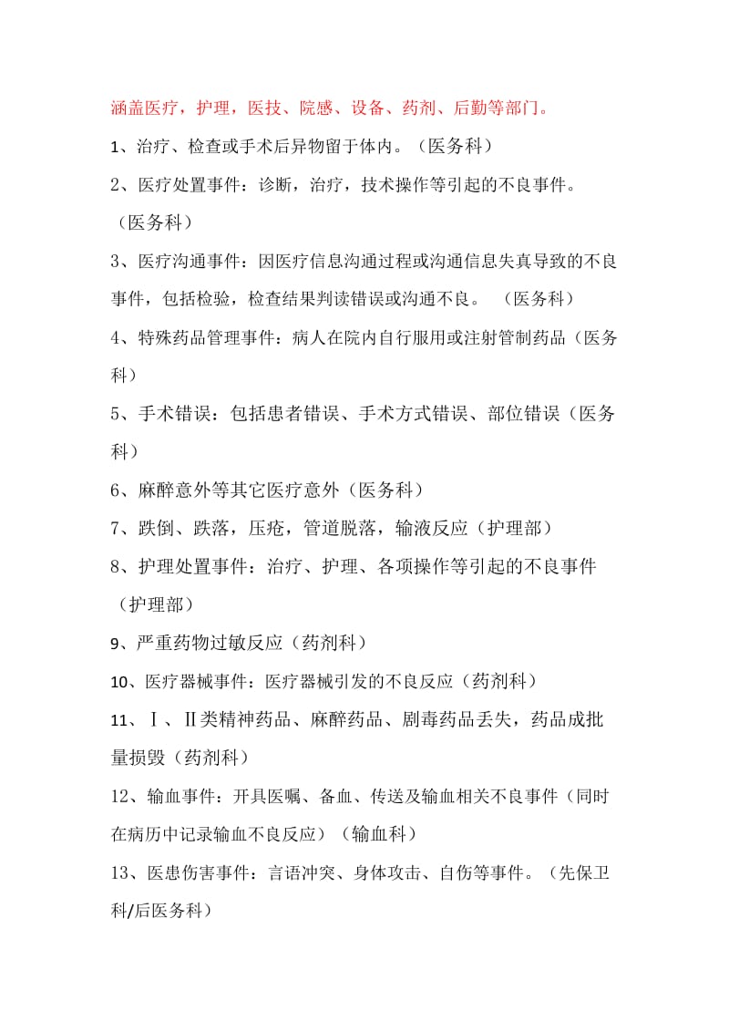 医院医疗不良事件报告制度及激励机制.doc_第2页