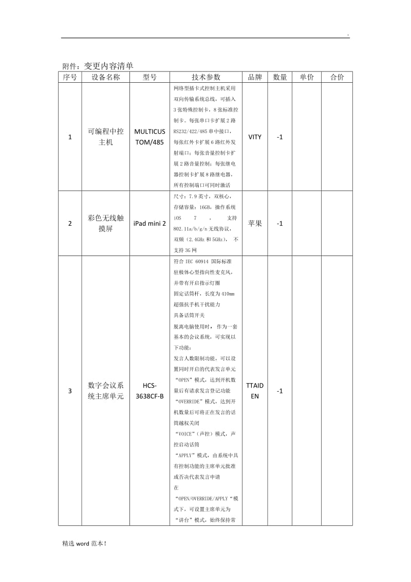 工程变更单模板.doc_第2页