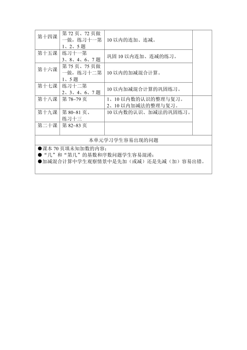 一年级数学上册第六单元教材分析.doc_第3页