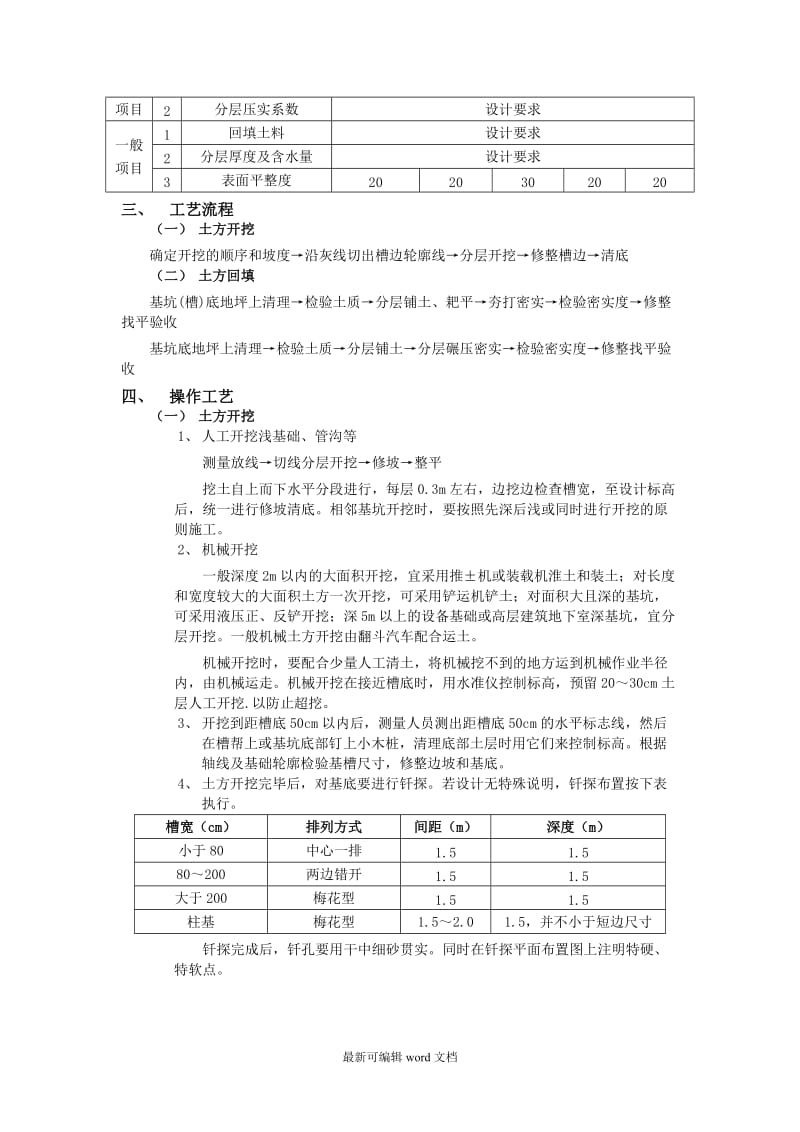 土方开挖及回填技术交底.doc_第2页