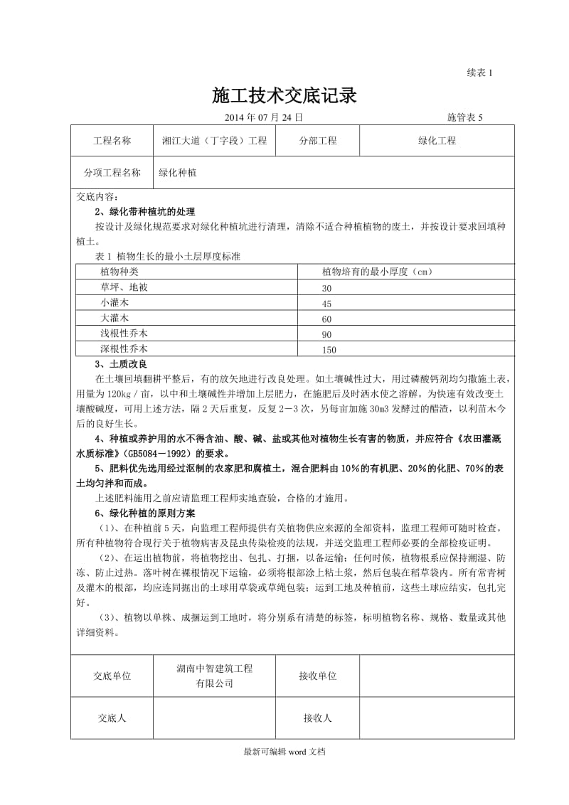 绿化工程施工技术交底.doc_第2页