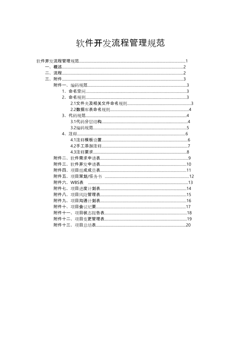 软件开发流程管理规范标准.doc_第1页