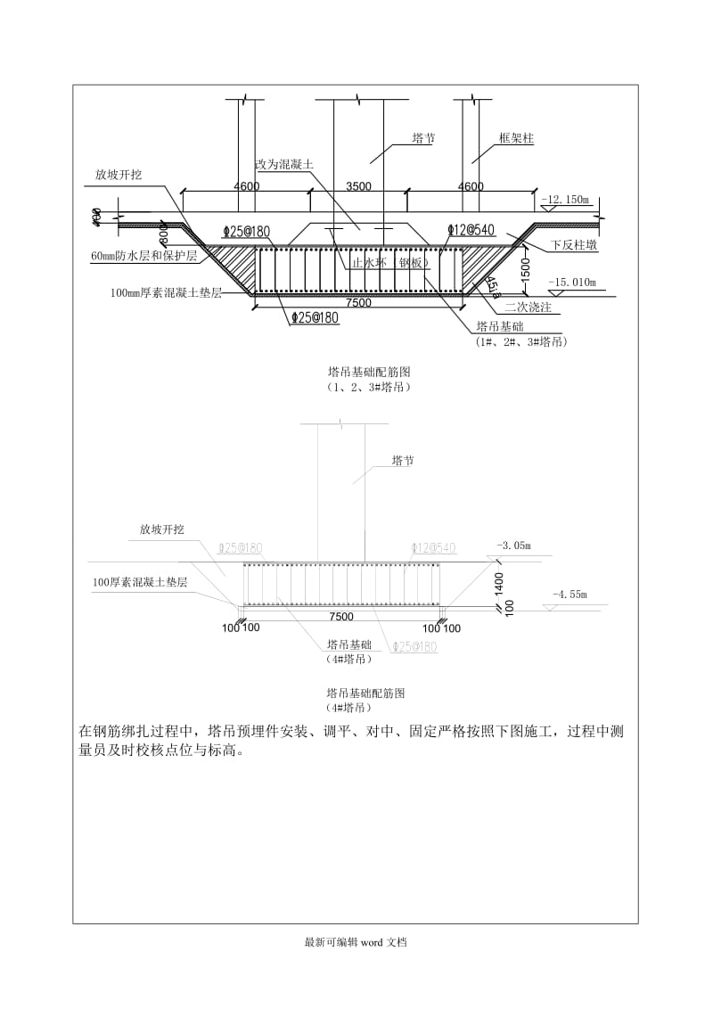 塔吊基础施工技术交底.doc_第2页