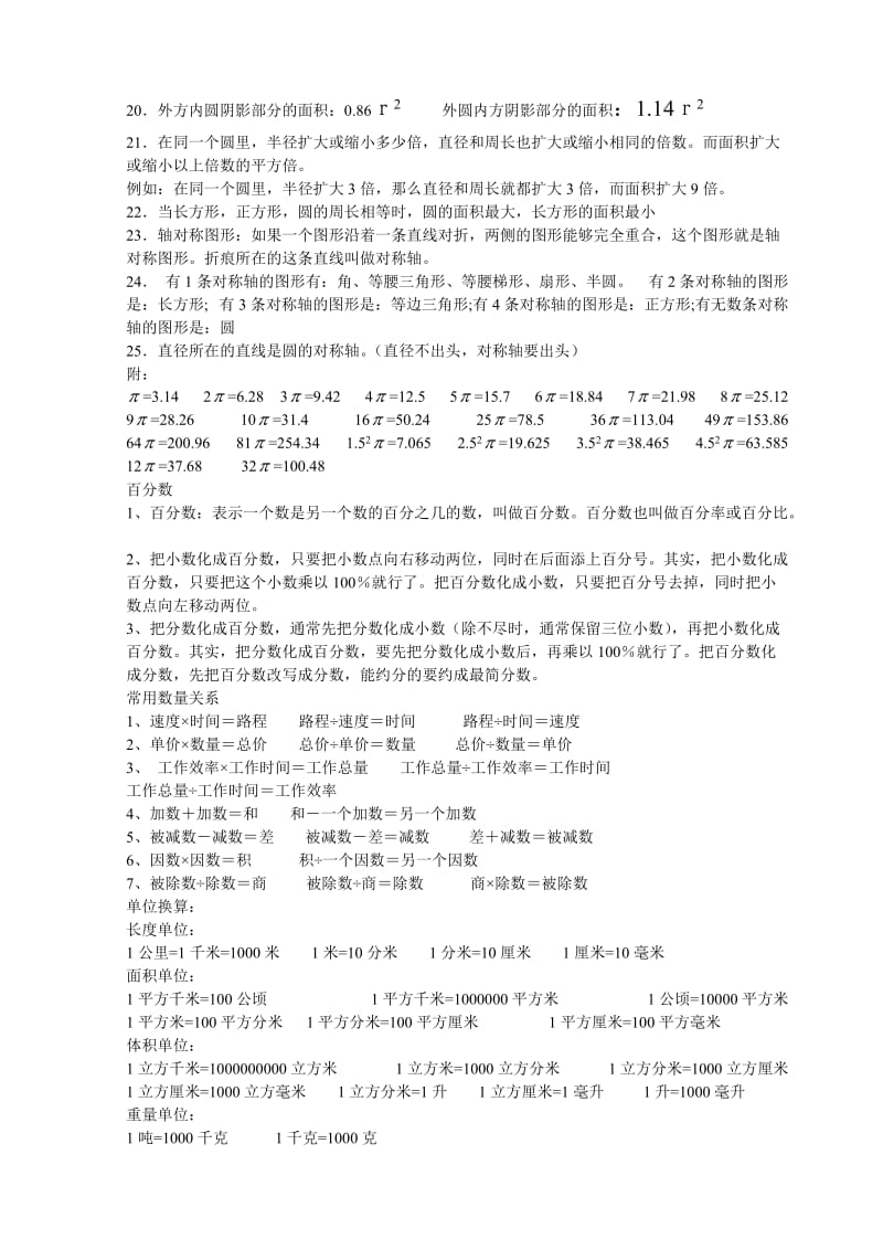 圆的概念及公式总结.doc_第2页