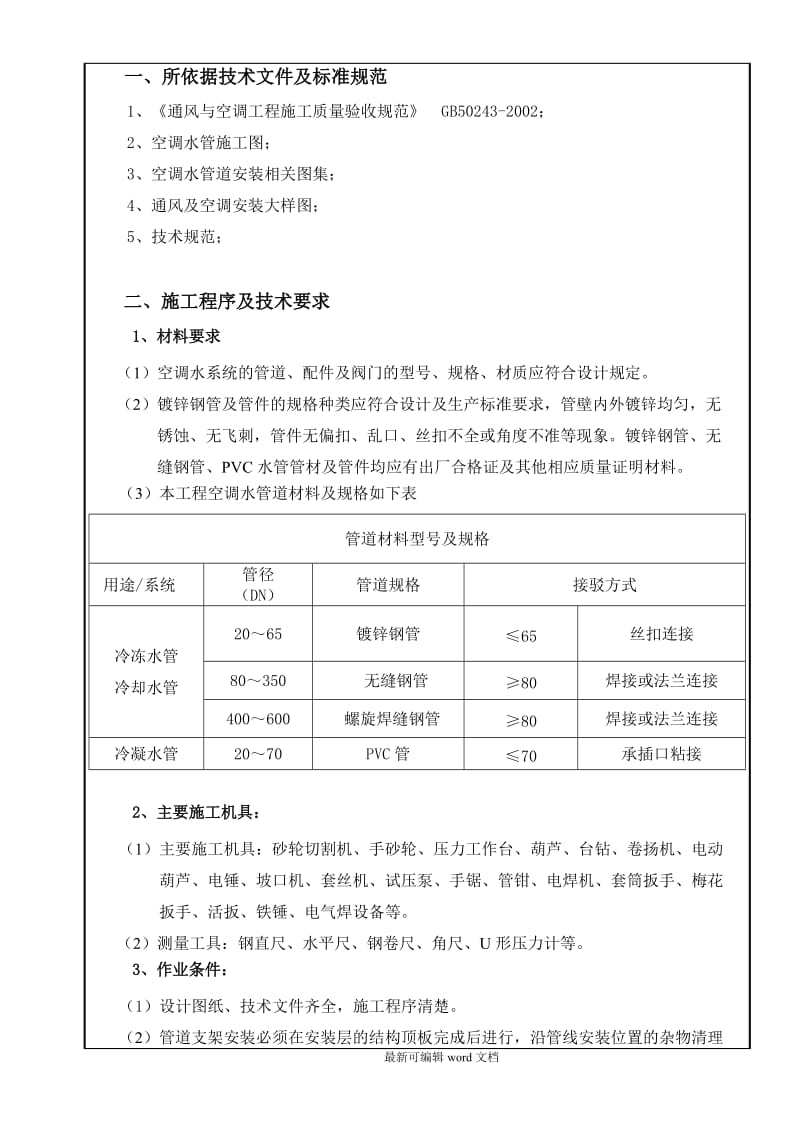 空调水管施工技术交底.doc_第2页