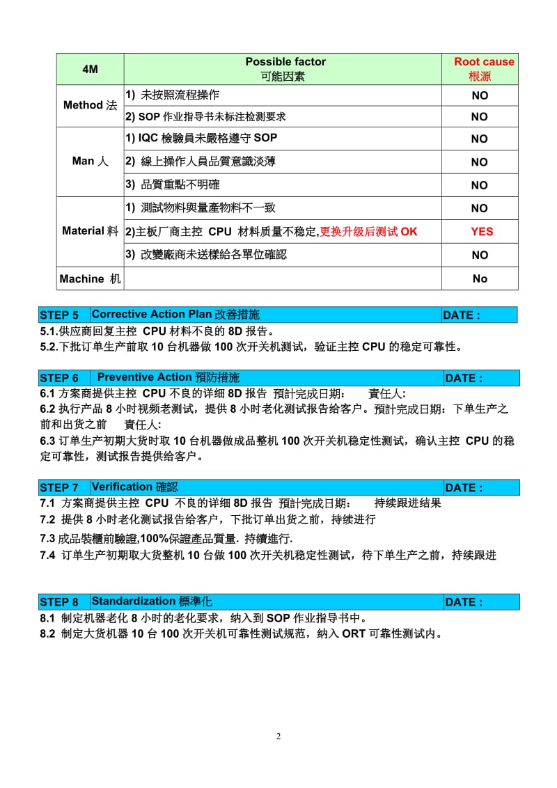 客诉8D报告模板.doc_第3页