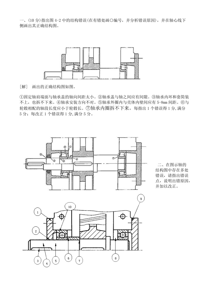 机械设计考试改错题汇总.doc_第1页