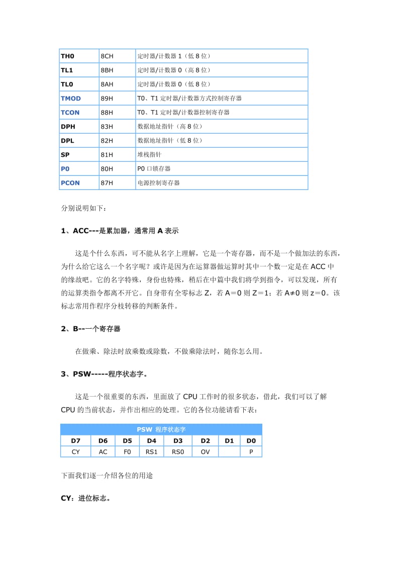 51单片机寄存器汇总表.doc_第2页