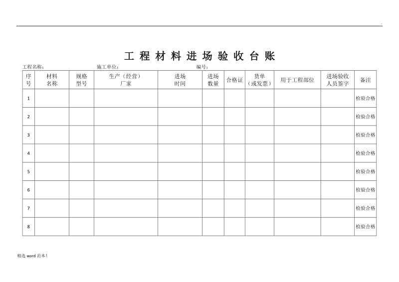 工程材料进场验收台账.doc_第2页