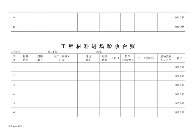 工程材料进场验收台账.doc_第3页