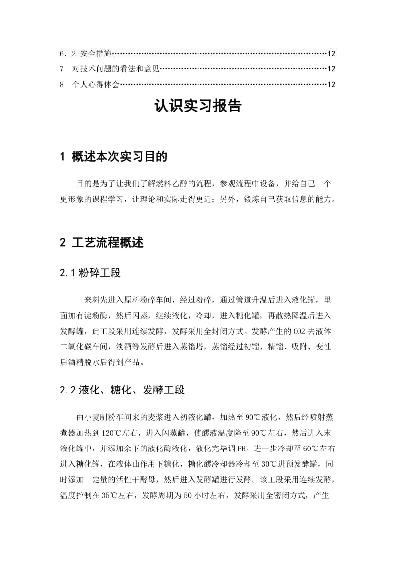 燃料乙醇生产工艺认识实习报告.doc_第3页