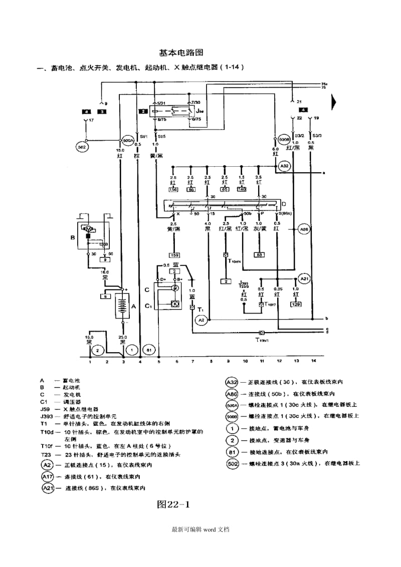 帕萨特B全车电路图.doc_第1页