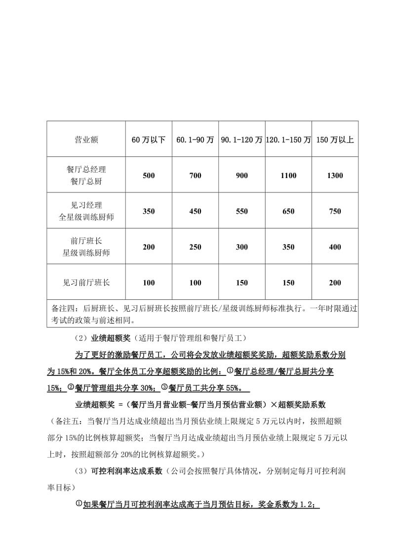 餐厅薪酬制度.doc_第3页