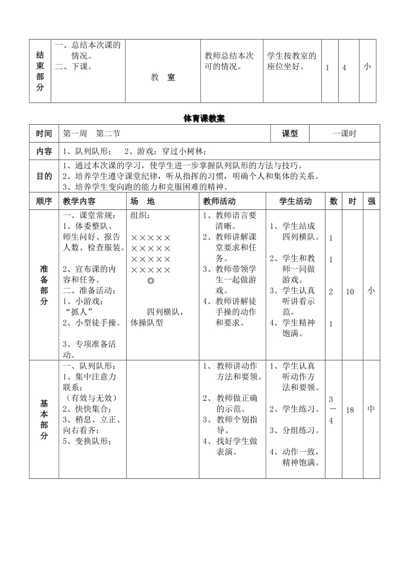 三年级上册《体育与健康》教案.doc_第2页