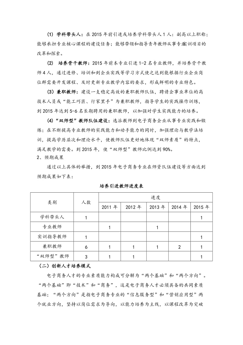 电子商务专业五年发展规划(样张).doc_第3页