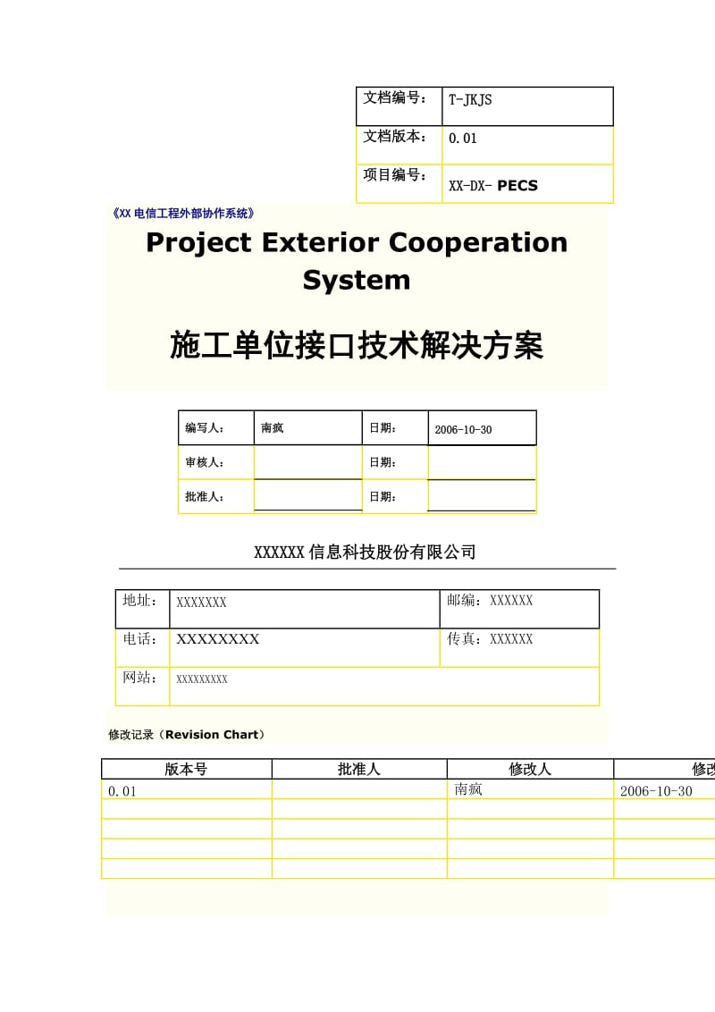 完整的接口解决方案说明书.doc_第1页