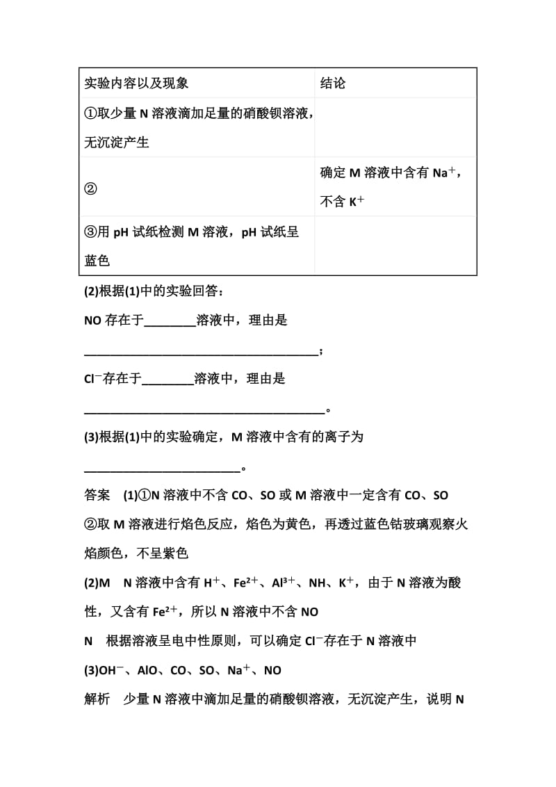 离子推断题解题技巧.doc_第2页