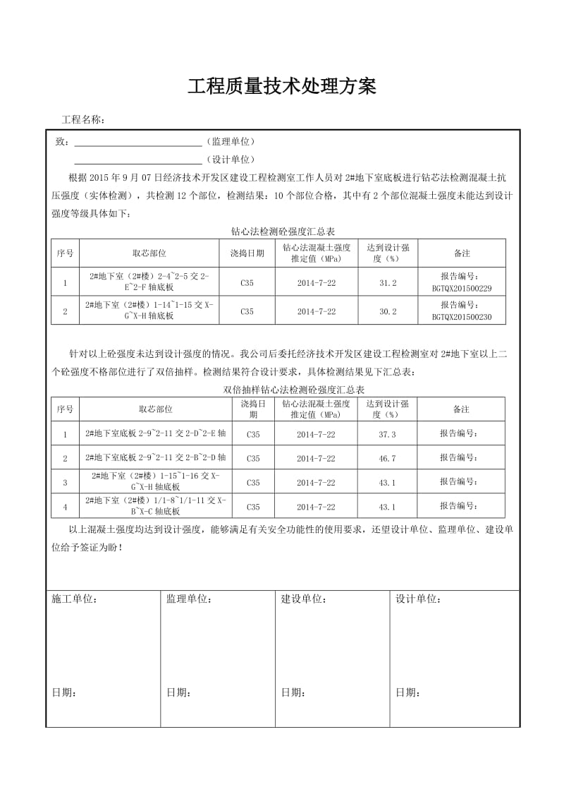 实体检测不合格工程质量技术处理方案.doc_第1页