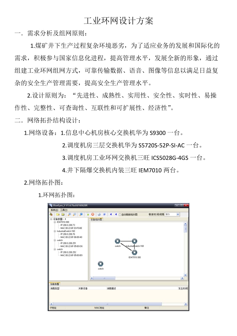 工业环网设计方案.doc_第1页